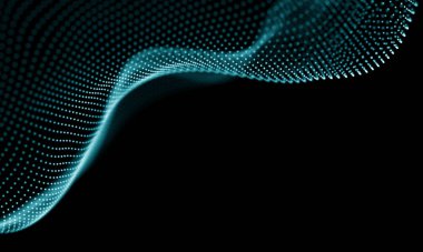 Geometrik mavi arka plan. Fütüristik teknoloji tarzı. Neon işareti. Fütüristik teknoloji Hud öğesi. Zarif arka plan. Büyük veri görselleştirme .