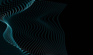 Geometrik mavi arka plan. Fütüristik teknoloji tarzı. Neon işareti. Fütüristik teknoloji Hud öğesi. Zarif arka plan. Büyük veri görselleştirme .