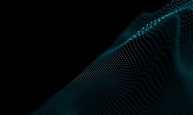 Geometrik mavi arka plan. Fütüristik teknoloji tarzı. Neon işareti. Fütüristik teknoloji Hud öğesi. Zarif arka plan. Büyük veri görselleştirme .