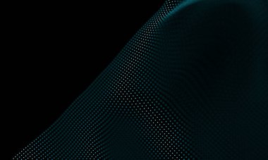 Geometrik mavi arka plan. Fütüristik teknoloji tarzı. Neon işareti. Fütüristik teknoloji Hud öğesi. Zarif arka plan. Büyük veri görselleştirme .