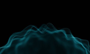 Geometrik mavi arka plan. Fütüristik teknoloji tarzı. Neon işareti. Fütüristik teknoloji Hud öğesi. Zarif arka plan. Büyük veri görselleştirme .