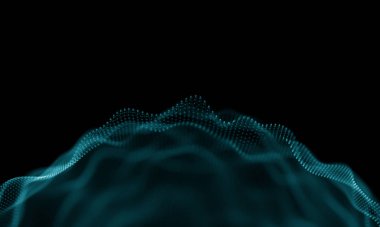 Geometrik mavi arka plan. Fütüristik teknoloji tarzı. Neon işareti. Fütüristik teknoloji Hud öğesi. Zarif arka plan. Büyük veri görselleştirme .