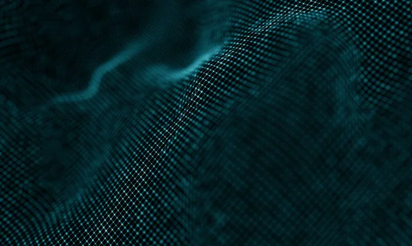 Geometrik mavi arka plan. Fütüristik teknoloji tarzı. Neon işareti. Fütüristik teknoloji Hud öğesi. Zarif arka plan. Büyük veri görselleştirme .