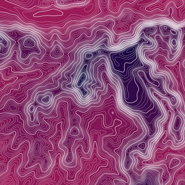 Topografik harita arka plan kopya için alan ile. Topografya Haritası kontur arka plan, coğrafi kılavuz tasarlamak vektör çizim satır. Soyut geometrik çizgiler .