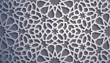 Mor arka plan. İslam süsleme vektör, Farsça motiff. 3D Ramazan İslam yuvarlak kalıp elemanları. Geometrik dairesel süs Arapça simge vektör .