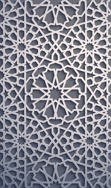 Fond violet. Ornement islamique vecteur, motiff persan. Ramadan 3d éléments de motif rond islamique. Géométrique circulaire ornementale arabe symbole vecteur  . — Image vectorielle