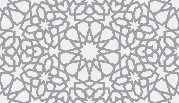 Modèle islamique. Motif géométrique arabe sans couture, ornement oriental, ornement indien, motif persan, 3D. Texture sans fin peut être utilisé pour le papier peint, remplissage de motif, fond de page Web  . — Image vectorielle