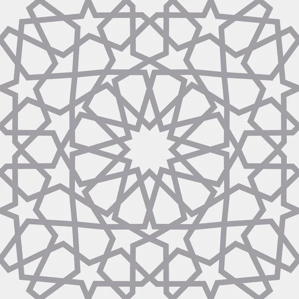 Исламская модель. Бесшовный арабский геометрический узор, восточный орнамент, индийский орнамент, персидский мотив, 3D. Бесконечная текстура может быть использована для обоев, шаблонов заполнения, фон веб-страницы  . — стоковый вектор