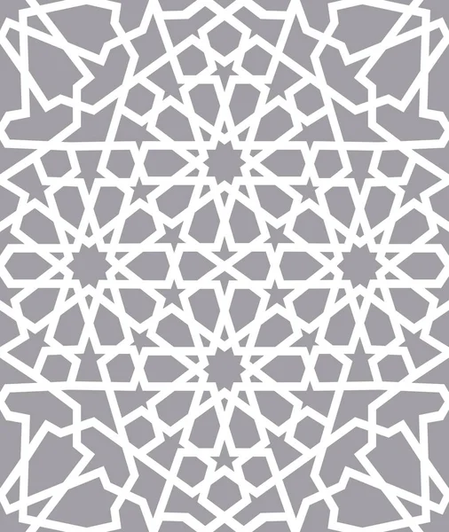 Islamische Muster. nahtloses arabisches geometrisches Muster, orientalisches Ornament, indisches Ornament, persisches Motiv, 3d. endlose Textur kann für Tapeten, Musterfüllungen, Webseiten-Hintergrund verwendet werden . — Stockvektor