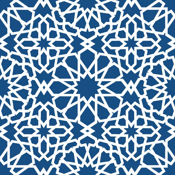 Mavi İslam desen. Dikişsiz Arapça geometrik desen, Doğu süsleme, Hint süsleme, Farsça motifi, 3d. Sonsuz doku kullanılan duvar kağıdı, desen dolgularını, web sayfası arka planı için .