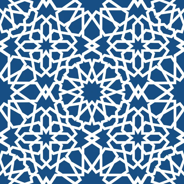 Mavi İslam desen. Dikişsiz Arapça geometrik desen, Doğu süsleme, Hint süsleme, Farsça motifi, 3d. Sonsuz doku kullanılan duvar kağıdı, desen dolgularını, web sayfası arka planı için .