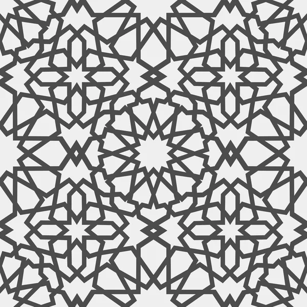 Islamic pattern . Seamless arabic geometric pattern, east ornament, indian ornament, persian motif, 3D. Endless texture can be used for wallpaper, pattern fills, web page background . — Stock Vector