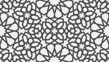 İslam desen. Dikişsiz Arapça geometrik desen, Doğu süsleme, Hint süsleme, Farsça motifi, 3d. Sonsuz doku kullanılan duvar kağıdı, desen dolgularını, web sayfası arka planı için .