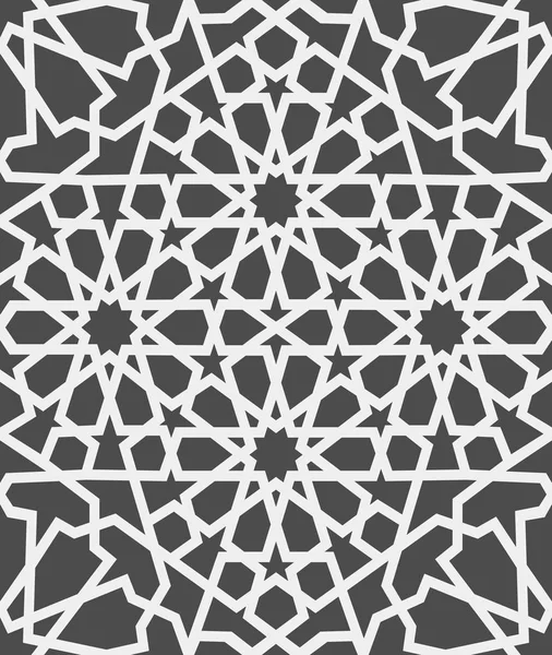 Vzorek, islámská. Geometrický vzor bezešvé arabský ornament východní, indická ozdoba, perský motiv, 3d. Nekonečné texturu lze použít pro tapety, vzorové výplně, pozadí webové stránky . — Stockový vektor