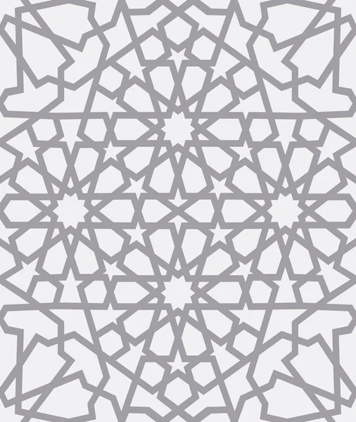 Modèle islamique. Motif géométrique arabe sans couture, ornement oriental, ornement indien, motif persan, 3D. Texture sans fin peut être utilisé pour le papier peint, remplissage de motif, fond de page Web  . — Image vectorielle