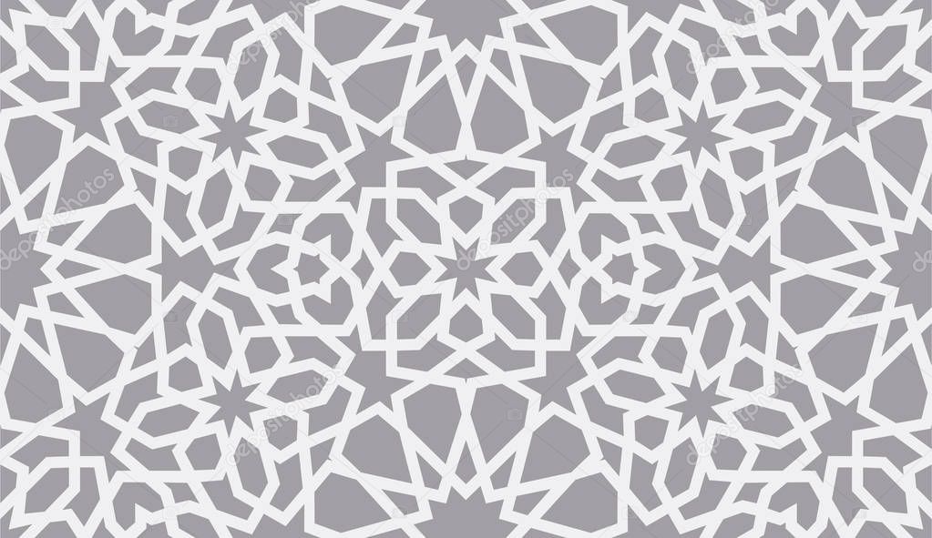 Islamic pattern . Seamless arabic geometric pattern, east ornament, indian ornament, persian motif, 3D. Endless texture can be used for wallpaper, pattern fills, web page background .