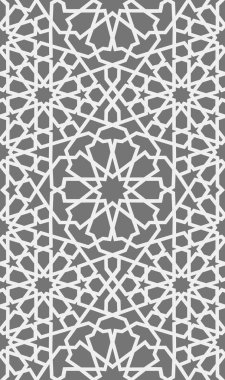 İslam desen. Dikişsiz Arapça geometrik desen, Doğu süsleme, Hint süsleme, Farsça motifi, 3d. Sonsuz doku kullanılan duvar kağıdı, desen dolgularını, web sayfası arka planı için .