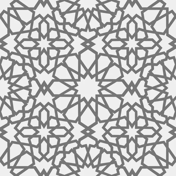 Schema islamico. Modello geometrico arabo senza cuciture, ornamento orientale, ornamento indiano, motivo persiano, 3D. texture infinito può essere utilizzato per carta da parati, riempimenti modello, sfondo della pagina web  . — Vettoriale Stock