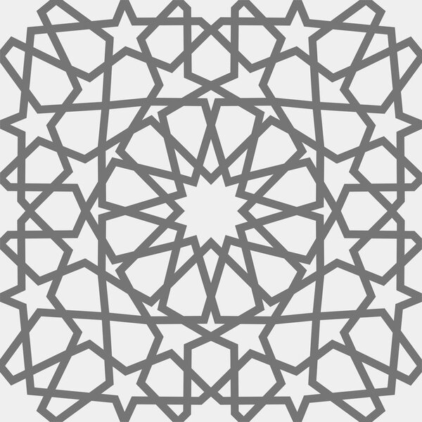 Islamic pattern . Seamless arabic geometric pattern, east ornament, indian ornament, persian motif, 3D. Endless texture can be used for wallpaper, pattern fills, web page background .