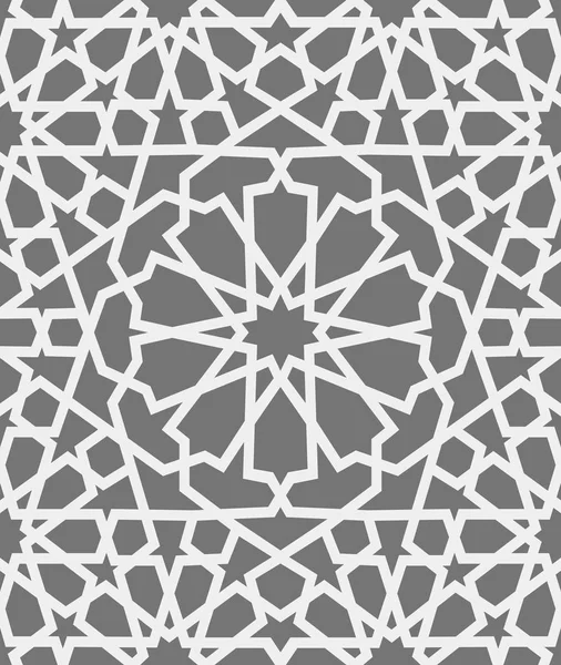 Padrão islâmico. Padrão geométrico árabe sem costura, ornamento leste, ornamento indiano, motivo persa, 3D. Textura infinita pode ser usado para papel de parede, preenchimento padrão, fundo da página web  . — Vetor de Stock