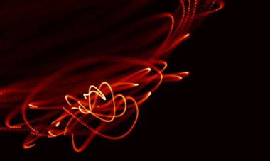 Arka kırmızı geometrik plan. Bağlantı yapısı. Bilim arka plan. Fütüristik teknoloji Hud öğesi. onnecting noktalar ve çizgiler. Büyük veri görselleştirme ve iş .