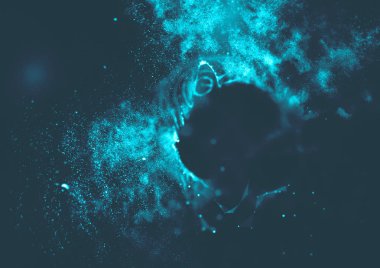 Soyut mavi 3d aydınlatmalı kafes küre bozuk. Neon işareti. Fütüristik teknoloji Hud öğesi. Zarif soyut küre yok. Büyük veri görselleştirme .