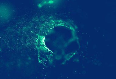 Soyut mavi 3d aydınlatmalı kafes küre bozuk. Neon işareti. Fütüristik teknoloji Hud öğesi. Zarif soyut küre yok. Büyük veri görselleştirme .