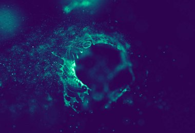 Soyut mavi 3d aydınlatmalı kafes küre bozuk. Neon işareti. Fütüristik teknoloji Hud öğesi. Zarif soyut küre yok. Büyük veri görselleştirme .