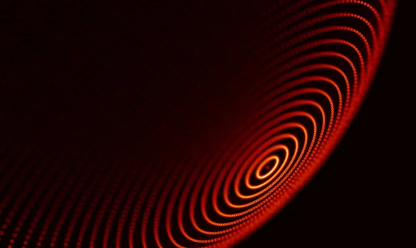 Αφηρημένη κόκκινο φόντο γεωμετρικά. Δομή σύνδεσης. Υπόβαθρο της επιστήμης. Φουτουριστικό τεχνολογία Hud στοιχείο. onnecting τελείες και γραμμές. Μεγάλο οπτικοποίησης και επαγγελματίες . — Φωτογραφία Αρχείου