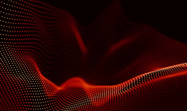 Arka kırmızı geometrik plan. Bağlantı yapısı. Bilim arka plan. Fütüristik teknoloji Hud öğesi. onnecting noktalar ve çizgiler. Büyük veri görselleştirme ve iş .