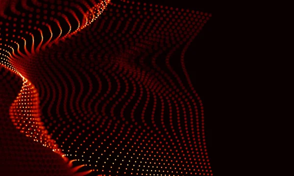 Arka kırmızı geometrik plan. Bağlantı yapısı. Bilim arka plan. Fütüristik teknoloji Hud öğesi. onnecting noktalar ve çizgiler. Büyük veri görselleştirme ve iş .