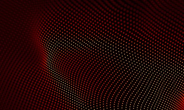 Fundo geométrico vermelho abstrato. Estrutura de ligação. Antecedentes. Elemento de tecnologia futurista HUD. onnecting pontos e linhas. Visualização de Big Data e Negócios  . — Fotografia de Stock