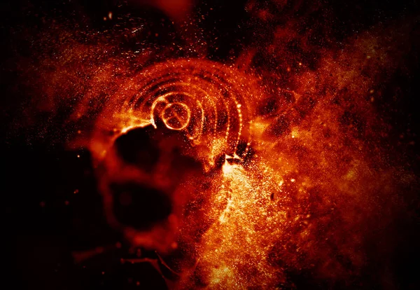 Soyut mavi 3d aydınlatmalı kafes küre bozuk. Neon işareti. Fütüristik teknoloji Hud öğesi. Zarif soyut küre yok. Büyük veri görselleştirme .