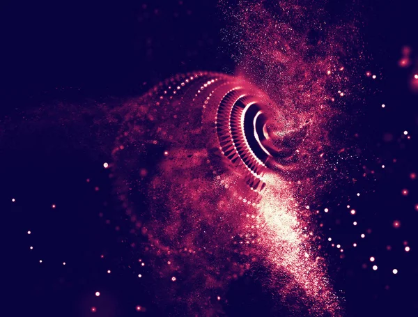 Soyut mavi 3d aydınlatmalı kafes küre bozuk. Neon işareti. Fütüristik teknoloji Hud öğesi. Zarif soyut küre yok. Büyük veri görselleştirme .