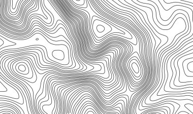 Topografik harita kontur arka plan. Topo harita yükseklik ile. Kontur harita vektör. Coğrafi dünya topografik harita kılavuz tasarlamak vektör çizim. Dağ iz çizgi harita tasarım hiking .