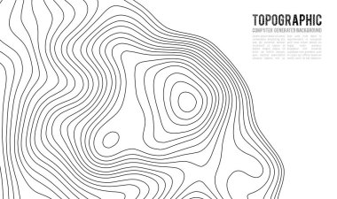 Topografik harita kontur arka plan. Topo harita yükseklik ile. Kontur harita vektör. Coğrafi dünya topografik harita kılavuz tasarlamak vektör çizim. Dağ iz çizgi harita tasarım hiking .