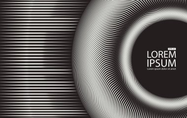 Renkli dize satırları arka plan soyut. Vektör çizim .