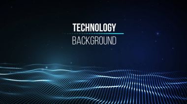 Soyut teknoloji geçmişi. Arka plan 3D ızgara. Siber teknoloji Ai teknoloji kablo şebekesi fütüristik kablo şeması. Yapay zeka. Siber güvenlik arka plan Vektör illüstrasyonu