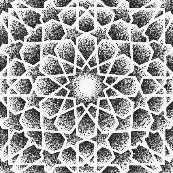 Dot μοτίβο. Ισλαμική στολίδι διάνυσμα, Περσικά motiff του. 3D στοιχεία Ισλαμικής στρογγυλό μοτίβο Ραμαζάνι. Γεωμετρική κυκλική καλλωπιστικών Αραβικό σύμβολο διάνυσμα . — Διανυσματικό Αρχείο