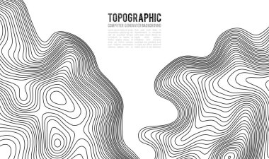 Topografik harita kontur arka plan. Topo harita yükseklik ile. Kontur harita vektör. Coğrafi dünya topografik harita kılavuz tasarlamak vektör çizim. Dağ iz çizgi harita tasarım hiking .