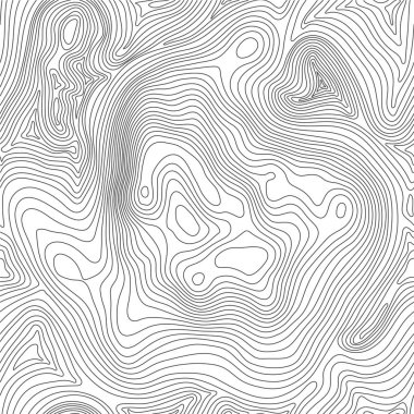 Topografik harita arka plan kavramı ile yer senin kopya için. Topografya hatları sanat kontur, dağ hiking trail, şekil vektör tasarımı. Oluşturulan bilgisayar   .