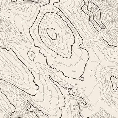 Topografik harita arka plan kavramı ile yer senin kopya için. Topografya hatları sanat kontur, dağ hiking trail, şekil vektör tasarımı. Oluşturulan bilgisayar   .