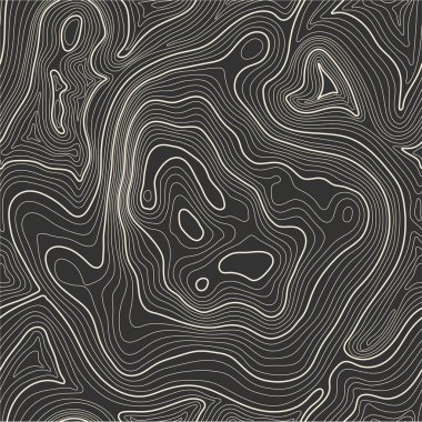 Topografik harita arka plan kavramı ile yer senin kopya için. Topografya hatları sanat kontur, dağ hiking trail, şekil vektör tasarımı. Oluşturulan bilgisayar   .