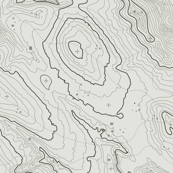 Conceito de plano de fundo de mapa topográfico com espaço para sua cópia. Topografia linhas de contorno de arte, trilha de caminhadas de montanha, design de vetor de forma. Gerado por computador    . —  Vetores de Stock