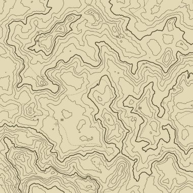 Topographic map background concept with space for your copy. Topography lines art contour , mountain hiking trail , Shape design. Computer generated  . clipart