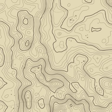 Topografik harita arka plan kavramı ile yer senin kopya için. Topografya hatları sanat kontur, dağ hiking trail, şekil tasarım. Oluşturulan bilgisayar  .