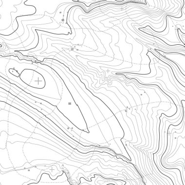 Topographic map background concept with space for your copy. Topography lines art contour , mountain hiking trail , Shape vector design. Computer generated   . clipart