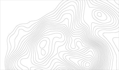 Topografik harita arka plan kavramı ile yer senin kopya için. Topografya hatları sanat kontur, dağ hiking trail, şekil vektör tasarımı. Oluşturulan bilgisayar   .