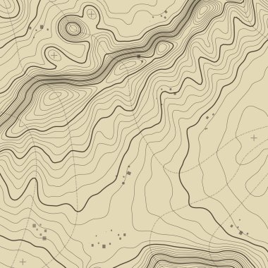 Topographic map background concept with space for your copy. Topography lines art contour , mountain hiking trail , Shape vector design. Computer generated   . clipart