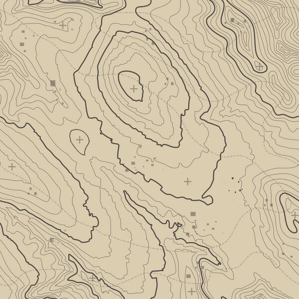 Topographic map background concept with space for your copy. Topography lines art contour , mountain hiking trail , Shape vector design. Computer generated   .